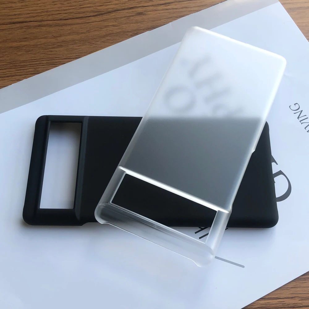 For Google Pixel 7 6 Pixel6 Pixel7 Pro Pixel6a 6a Anti-fingerprint Ultra-thin Smooth Matte PC Case Hard Back Protective Cover