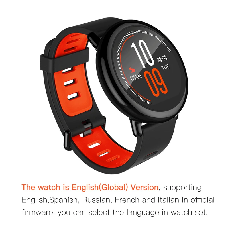 Amazfit Pace умные часы с Bluetooth 4 0 спортивные Смарт-часы gps пульсометром huami |