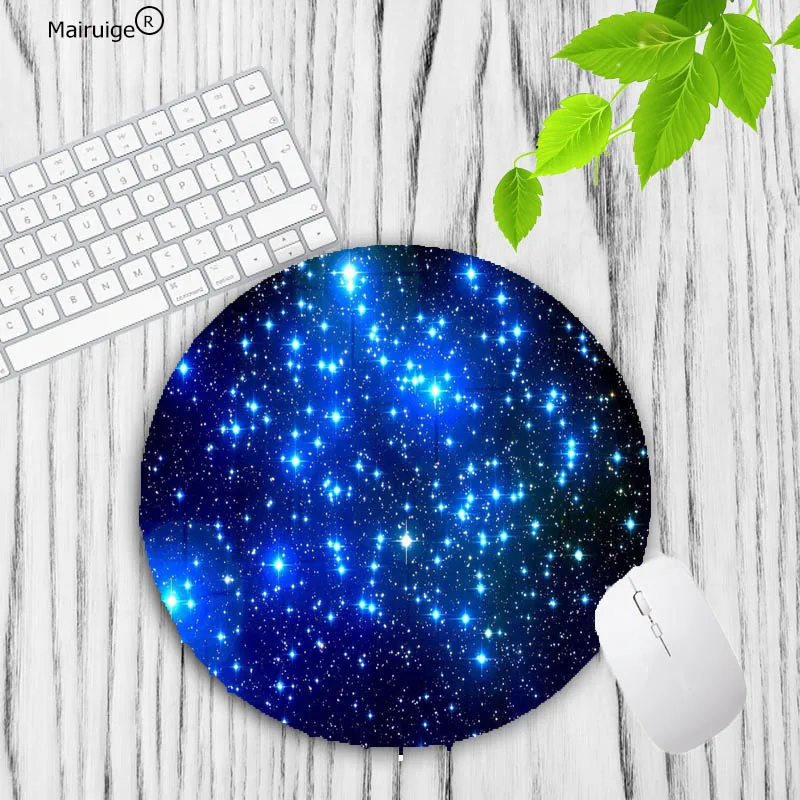 20X20CM Большая Акция Цветные Разноцветные игровые круглые коврики для мыши, коврики для мышки, размер для 20*20 см, Круглый Резиновый Коврик для компьютерной мыши - Цвет: 20X20CM