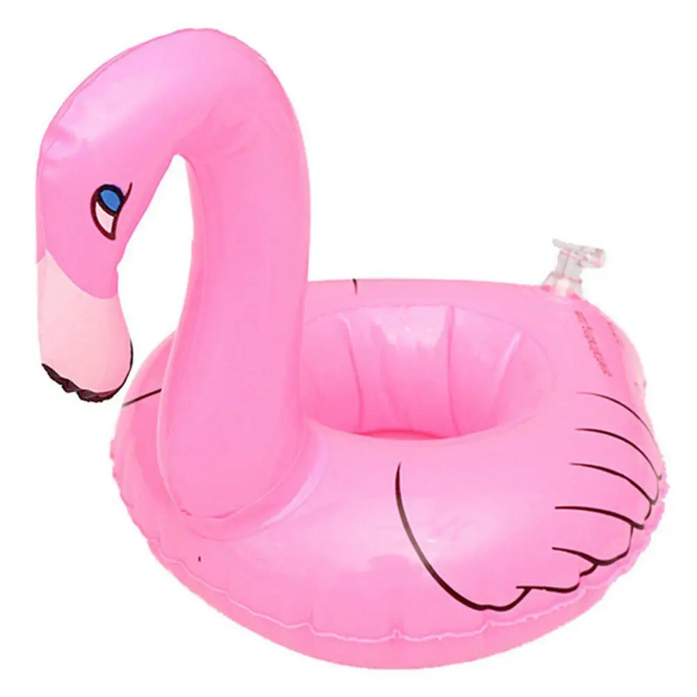 1 шт. держатель для напитков в виде фламинго надувной поплавок бассейна пляжные