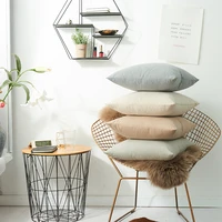 luxury cushion cover cotton velvet home textile pillow cover living room office sofa decoration tatami 45x45cm 60x60cm