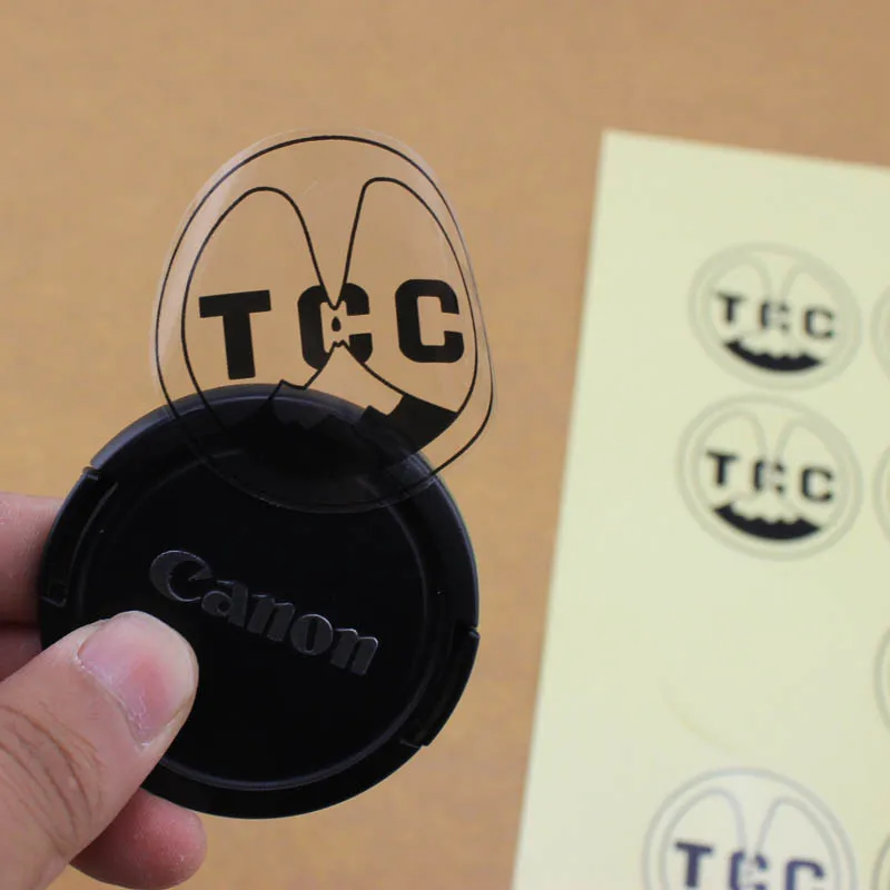 Новые профессиональные печатные прозрачные круглые клейкие этикетки для