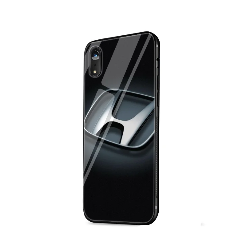 Desxz Honda H крыло закаленное стекло чехол для iPhone 5 5S SE 6 6s 7 8 Plus X XS MAX XR |