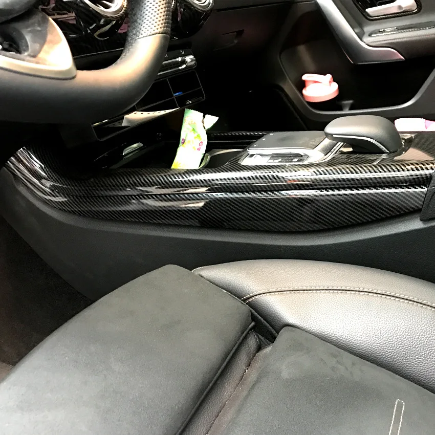 Панель для консоли Mercedes Benz A CLA Class W177 C118 A180 A200 A220 боковая декоративная накладка
