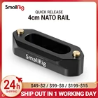 Безопасная направляющая для камеры SmallRig, 4 см, 1,57 дюйма в длину с винтами 14 дюйма для ручки НАТО EVF, крепление-1409