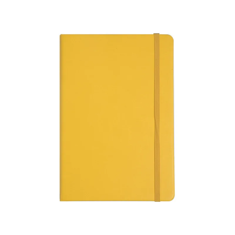 Kup A5 Prosty Skórzany Bullet Kropkowany Dziennik Elastyczna Opaska Terminarz Planer Notatnik W Twardej Oprawie