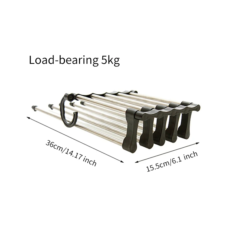 Распродажа вешалки для брюк из нержавеющей стали одежды хранения сушки