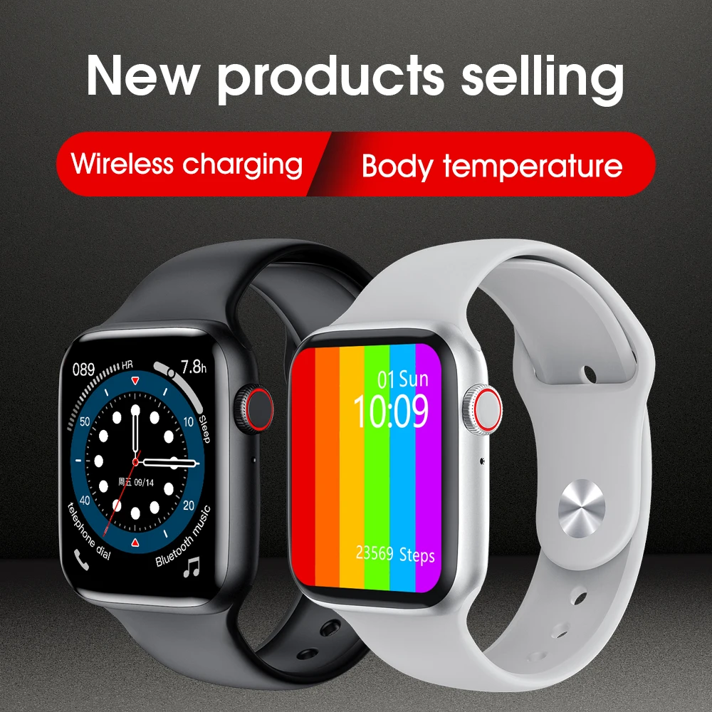 

for W26 Smartwatch IWO 12 Pro 13 1.75 Inch 320*385 Smart Watch Men Women DIY Watch Face Wireless Charger Thermometer