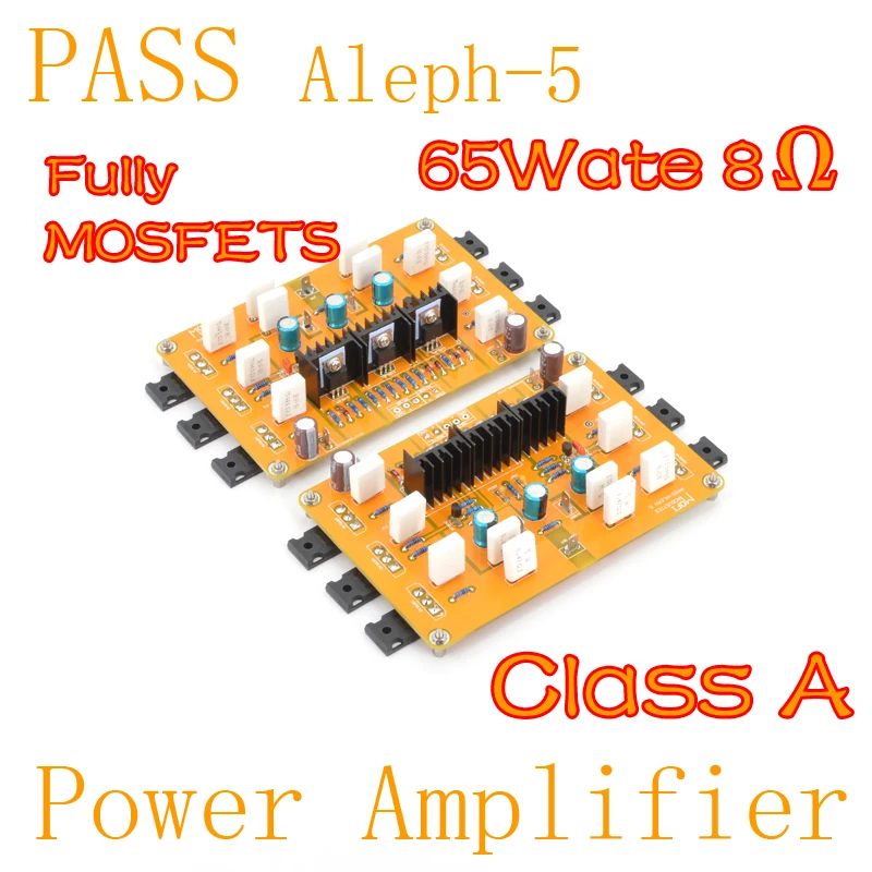 

MOFI-Pass Aleph-5 A5 Fully Mosfets Class A Power Amplifier DIY KIT