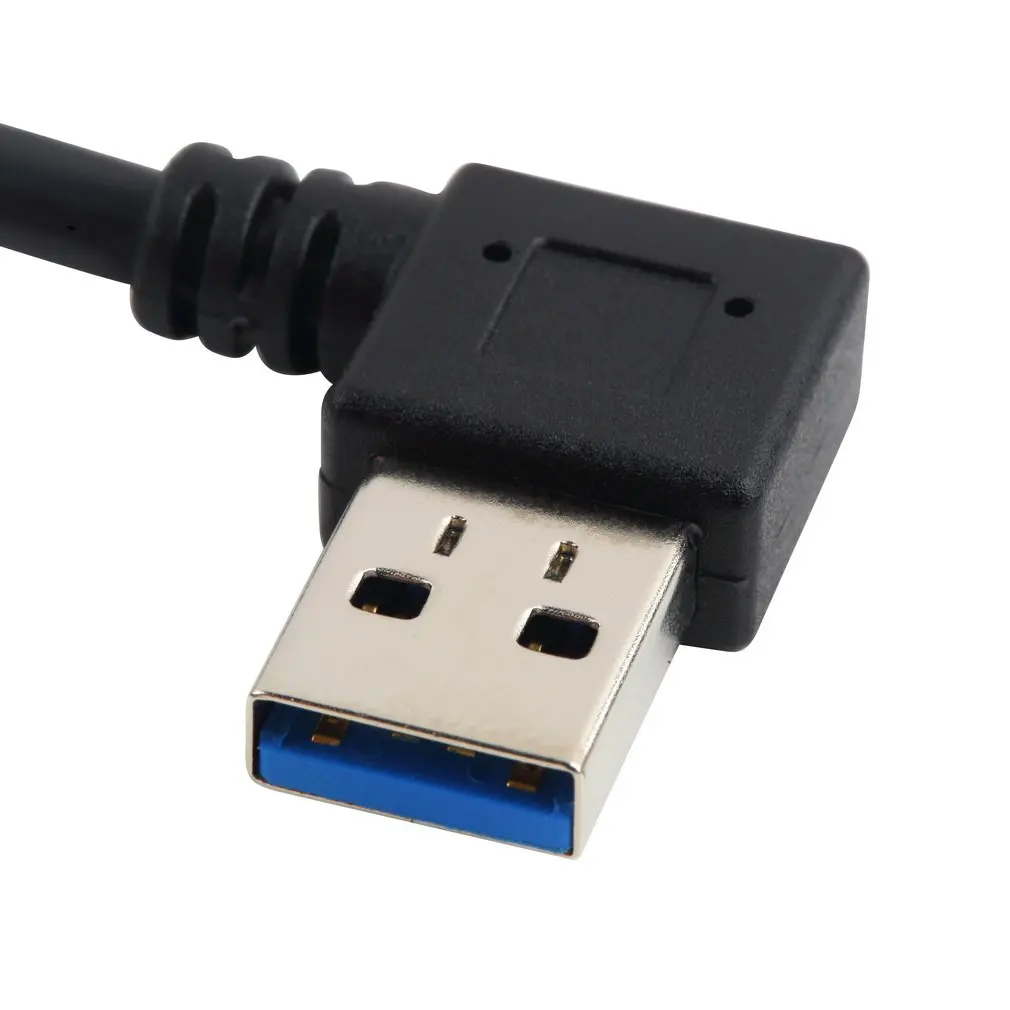 Universal 25cm USB Extension Cable 3.0 Male A to Female 90 Degree Data Sync Cord Wire Adapter Wholesale | Электроника