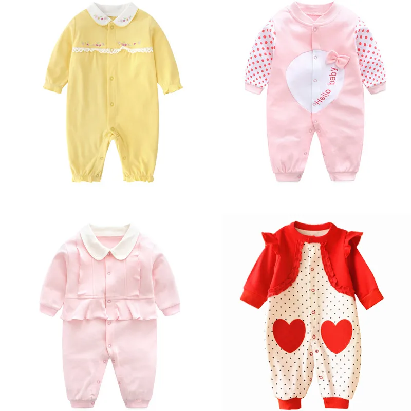 Новинка 2020 Комбинезоны для маленьких мальчиков и девочек Осенний комбинезон на