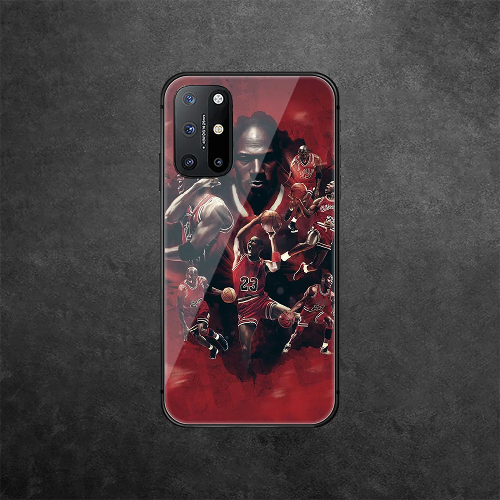 

Basketball Jordans 23 Tempered Glass Phone Case Cover For Oneplus Oppo Realme A53 Find X 2 3 5 6 7 8 9 T Pro Nord Gt Neo