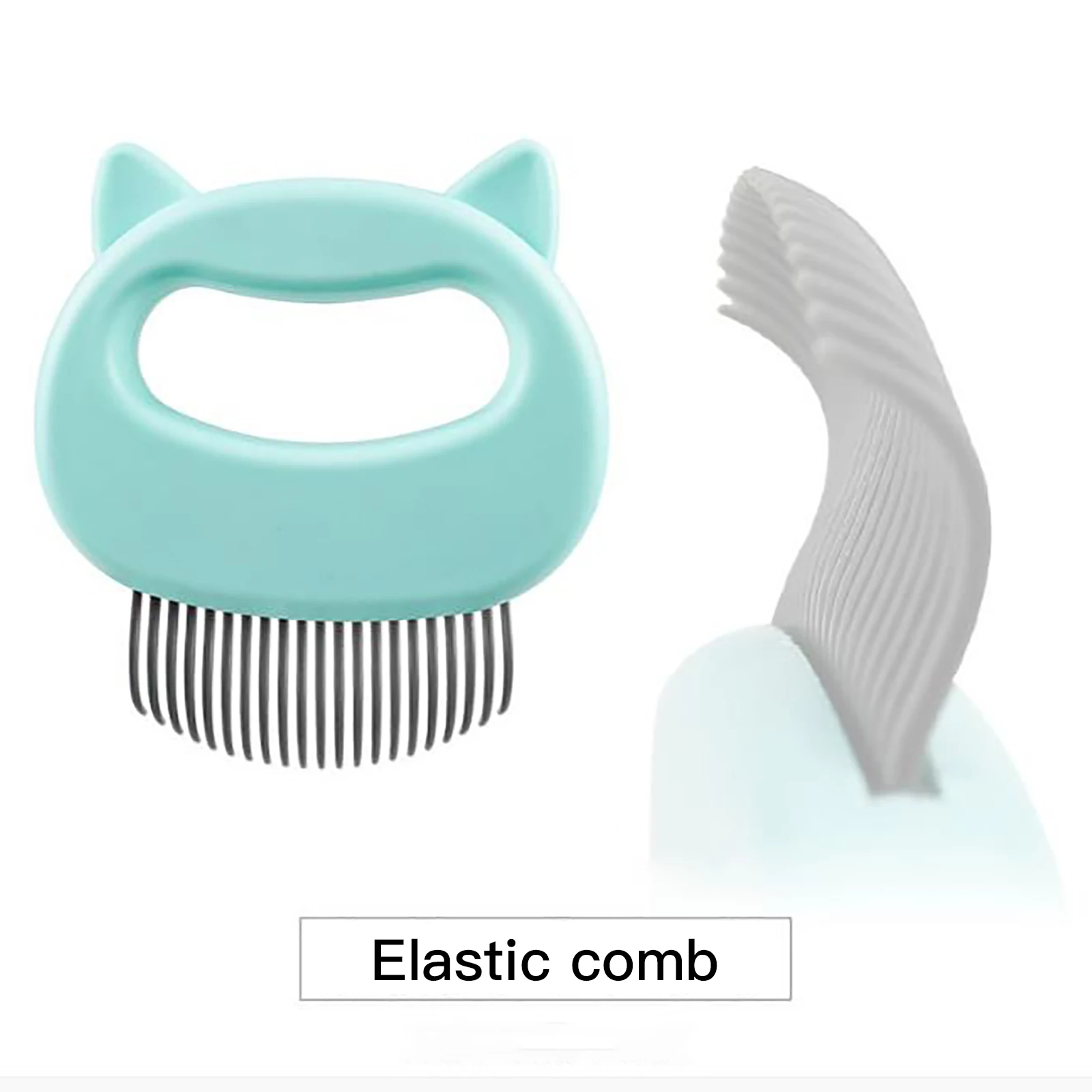 Mini Pets Comb Massage Brush Shell Shaped Handle Pet Grooming Tool To Remove Loose Hairs Only for Cats | Дом и сад