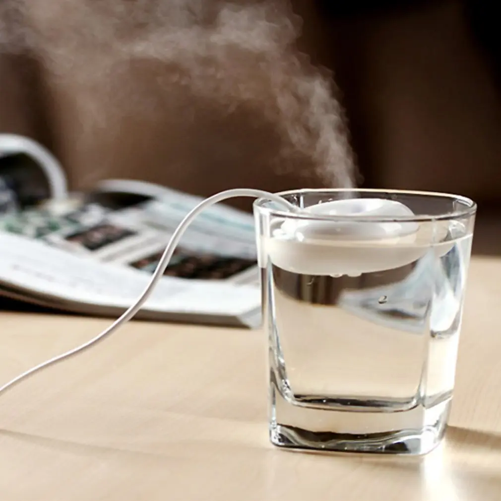 

HOT Newest 1 Pcs Portable Air Purifier Usb Office Desktop Mini Humidifier Creative Donut Humidifier Mini Sprayer Fast Delivery