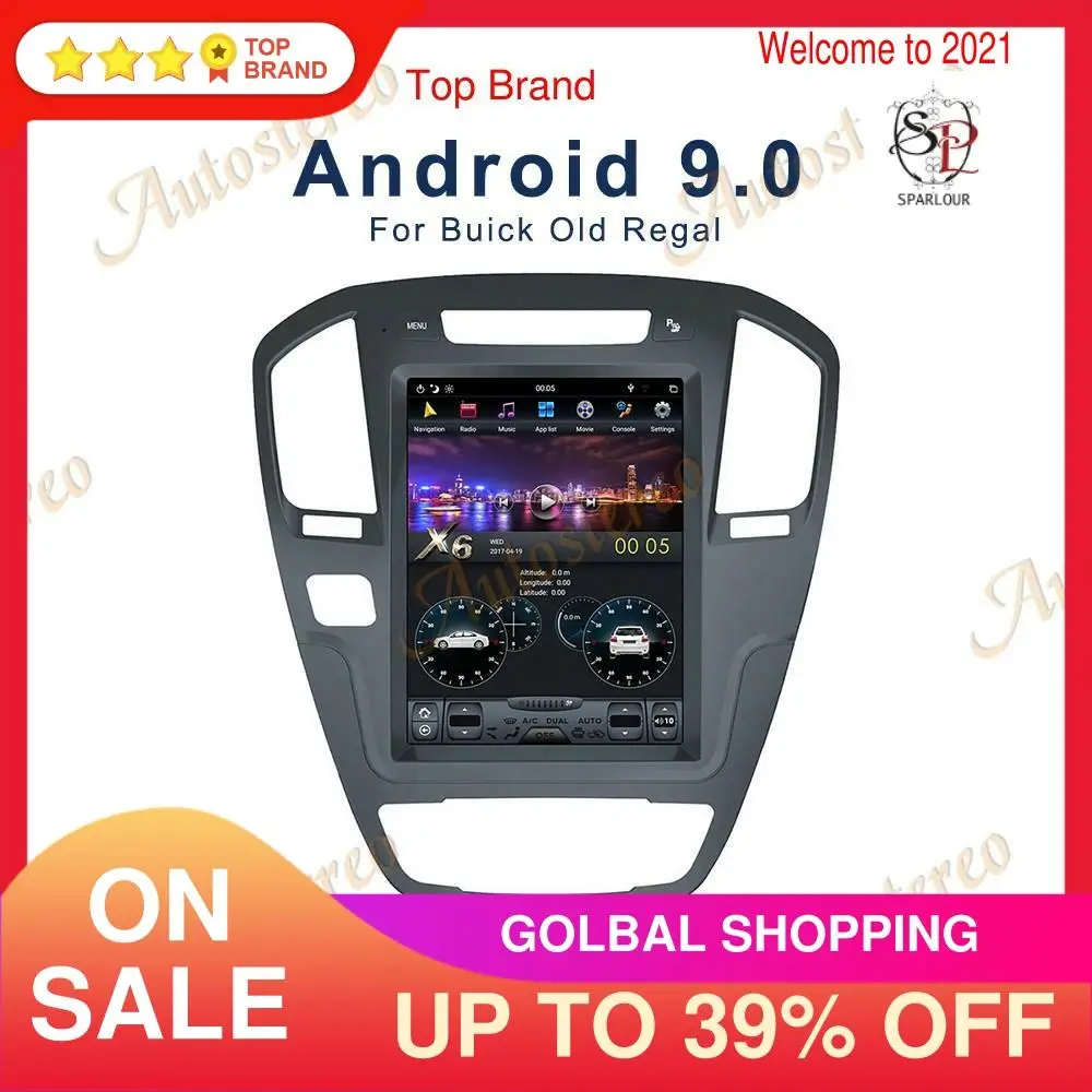 Вертикальная головная система Tesla Android 9 0 6-ядерная автомобильная аудиосистема с