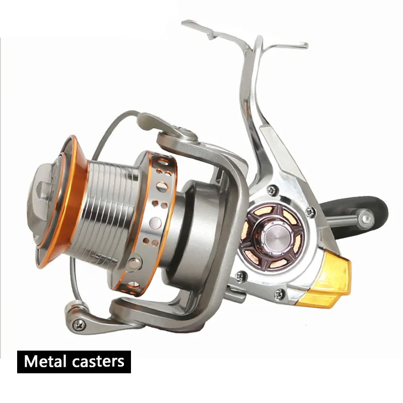 Большая Рыболовная катушка для дальнего заброса серия DC 9000-12000 металлическая