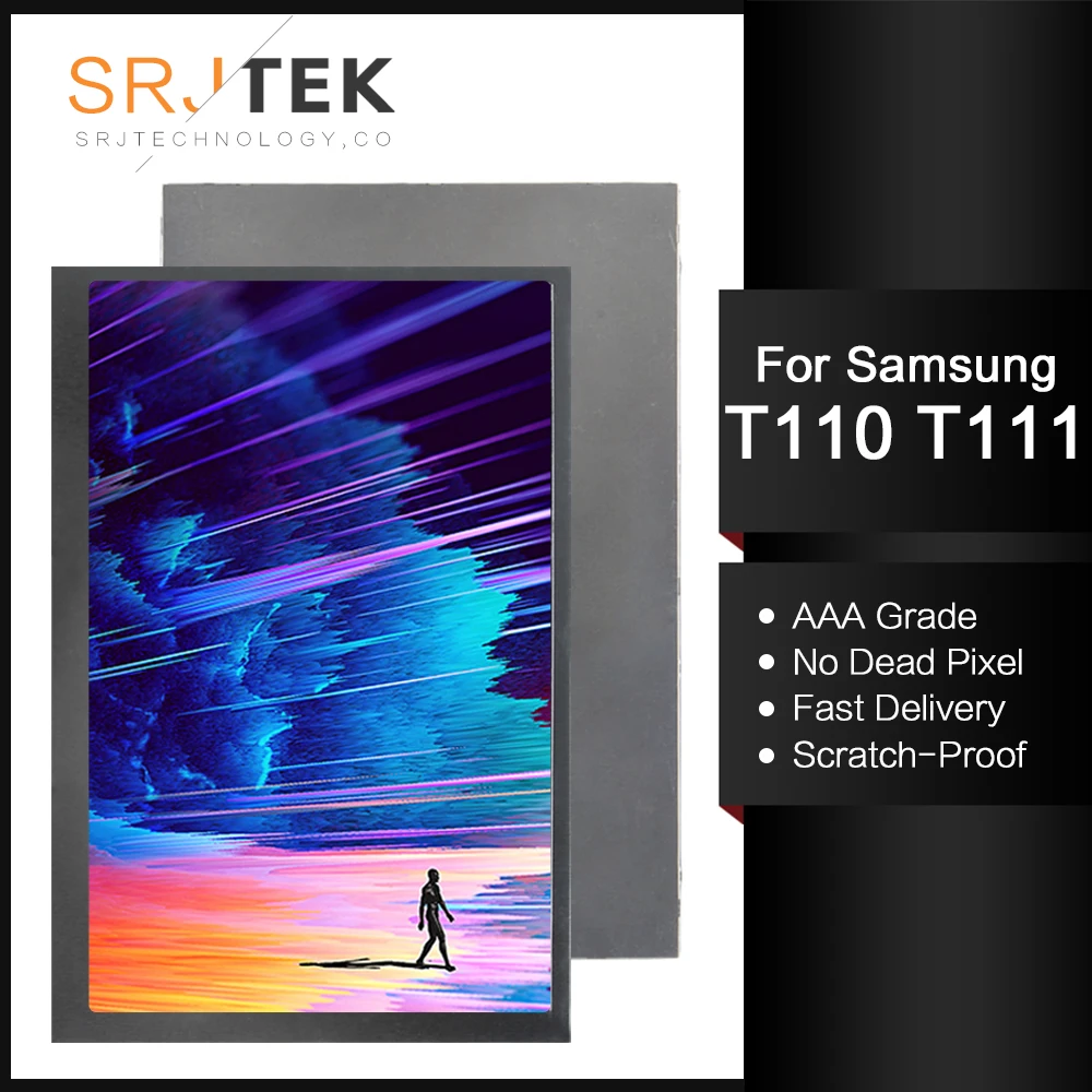 Srjtek Запчасти для Samsung Galaxy Tab 3 Lite 7 0 SM T110 T111 T113 T116 T114 ЖК дисплей экран|Экраны