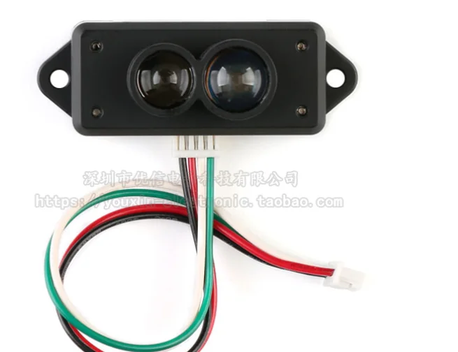 

High-precision unidirectional laser rangefinder ToF sensor module/0.3-12m/serial port