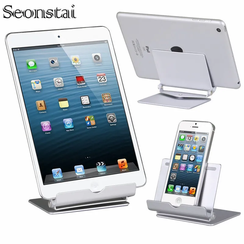 

Aluminum 360 Rotating Bed Desk Mount Stand Holder For iPad 2 3 4 Air Mini Tablet PC Stand Phone Multi-angle Portable Holder