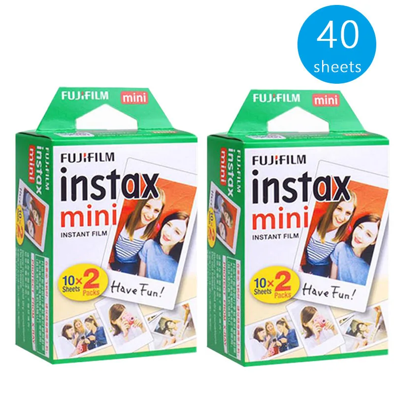 Белая пленка Fujifilm Instax Mini 9 лист 10 20 для мгновенной фотокамеры Polaroid FUJI 25 7C