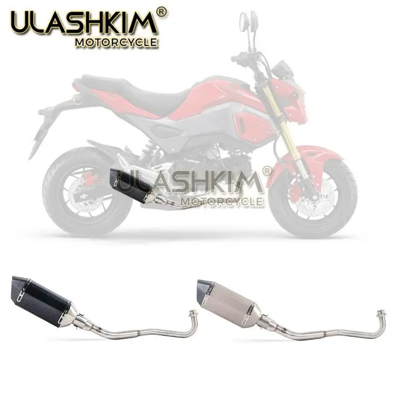 M3 мотоцикл полная система глушитель среднего подключения трубы слипоны для HONDA