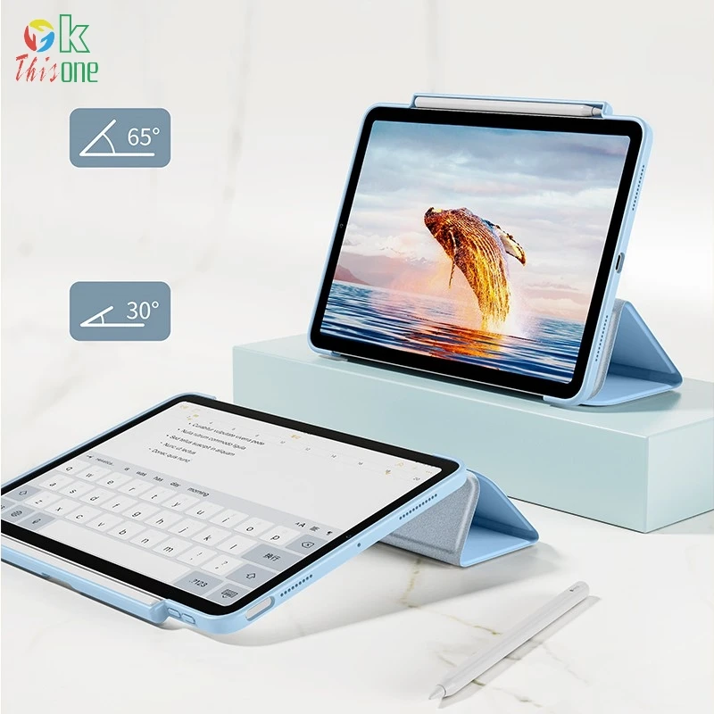 Обложка для iPad Air4 прозрачная задняя крышка Держатель пенал Air 4 2020 10 9 Дюймов