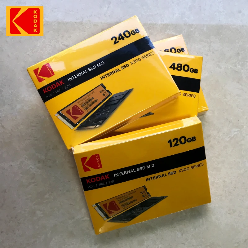 100% Оригинальный твердотельный накопитель KODAK M.2 SSD 120 ГБ 240 480 960 M2 2280 Ssd X300