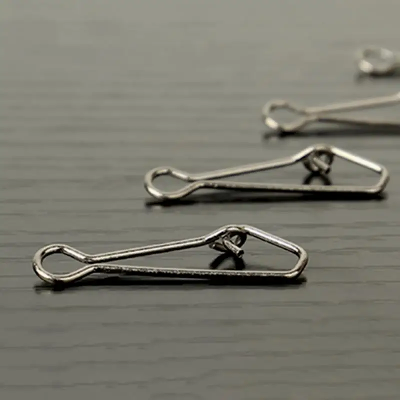 50 шт. подшипников с крючком штыри поворотным соединителем из нержавеющей стали