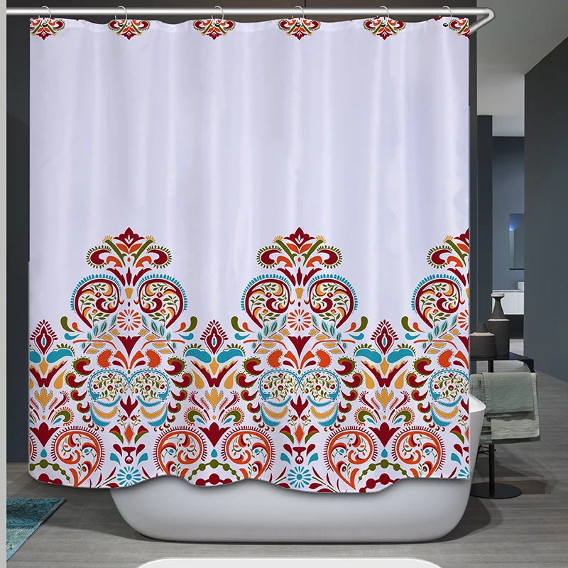 

african women shower curtain waterproof curtain bathroom mandala bohemian bath curtain