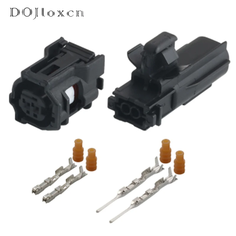 

1/5/10/20 Sets 2 Pin Lid Switch Hood Lock ABS Speed Black Connector Automobile Wiring Plug For SUBARU Toyota 6188-4797 6189-1161