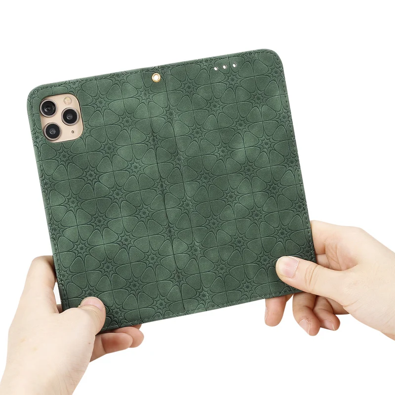 

Magnet Leather Case For iPhone 12 Mini 11 Pro XS Max XR 7 8 6 6s Plus Luxury 3D Pattern Flip Wallet Card Stand Phone Cover Coque