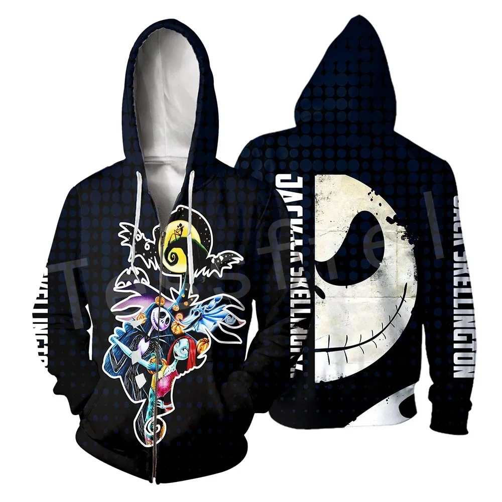 

Tessffel Halloween Nightmare before christmas jack skellington NewFashion Harajuku 3DPrint Hoodies/Sweatshirt/Zip Mens Womens 19