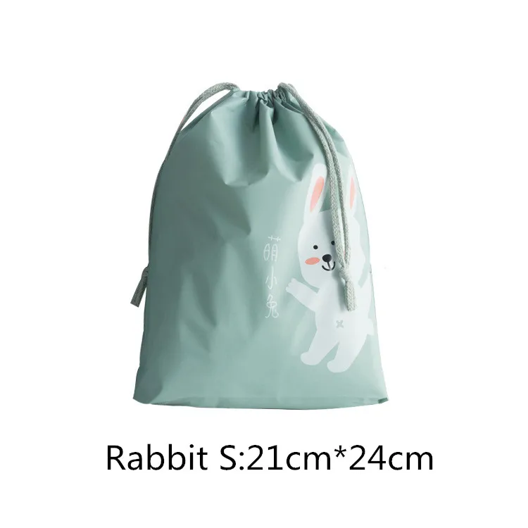 Rabbit S 1 шт. гидроизоляционные Мультяшные животные для новорожденных, украшения в спальню, напечатанные кровати, сумки-бампер, одежда для детей, игрушки, органайзер, бампер в кроватку - Цвет: Rabbit S