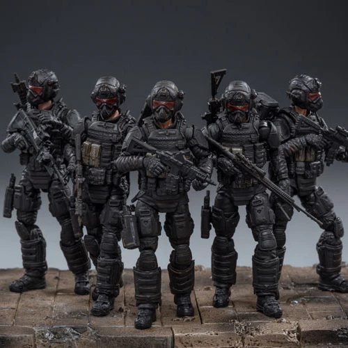 B-5 figures Новая игрушка 1/18, фигурки морской пехоты США USMC, модель, кукла, подарок на день рождения/праздник - Цвет: B-5 figures