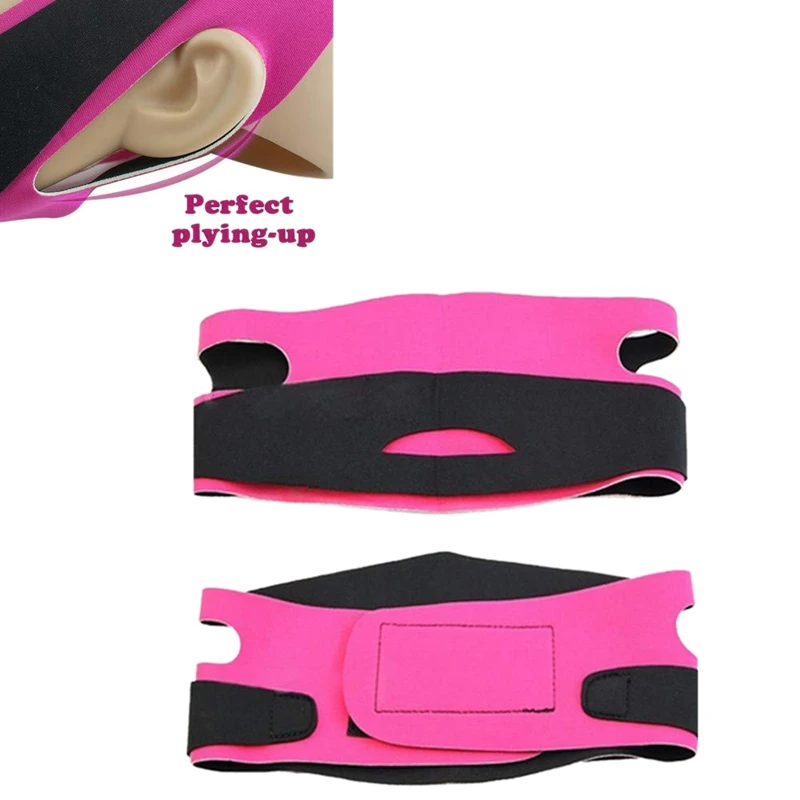 Тонкий бандаж для лица стройнее избавьтесь от двойного подбородка Создайте v