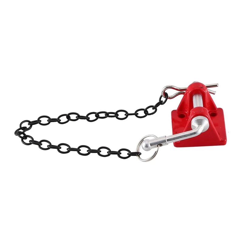 

RC Car Metal Tow Shackle Trailer Hook for 1/10 RC Crawler Axial SCX10 90046 Traxxas TRX4 TAMIYA CC01 D90 D110 Truck Model Parts