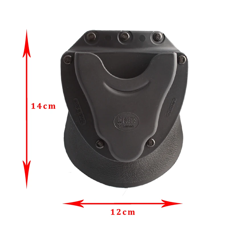 

MAGORUI Tactical Handcuffs Police Holster Conceal Carry Light Handcuff Case Holster Accessories Black