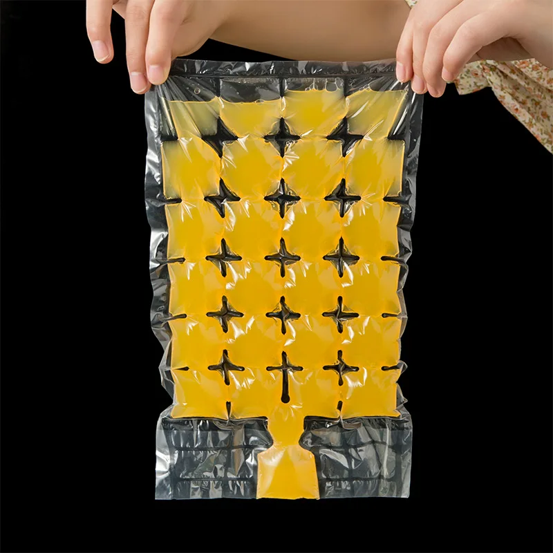 50Pcs/pack Ice Cube Mold Disposable Self-Sealing Bags Transparent Faster Freezing Ice-making Bag Kitchen Gadgets |