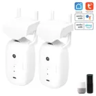 Электрический мотор для занавесок Tuya, голосовое управление BT, переключатель, робот, управление через приложение, таймер настройки, открывалка для занавесок для Т-рейкиU-рейкиримского стержня