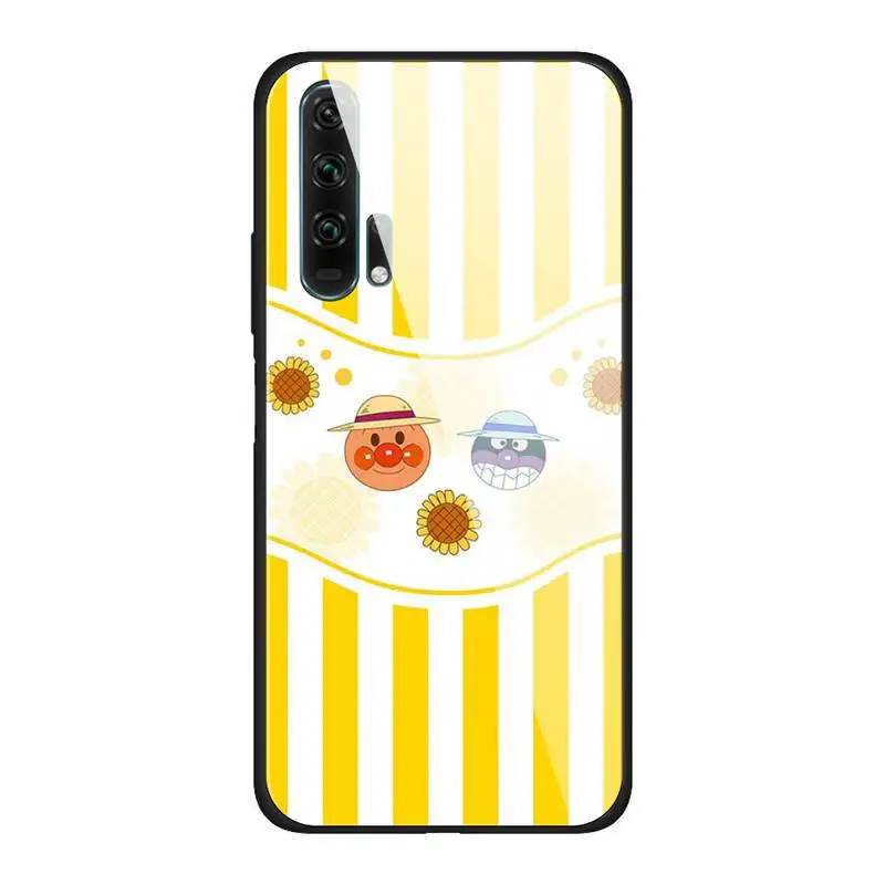 

Anpanman Cartoon Glass Phone Case Fundas for Huawei P20 Pro P30 Lite Mate 9 10 20 Pro Nova 3i 5 3E Cover Accessories