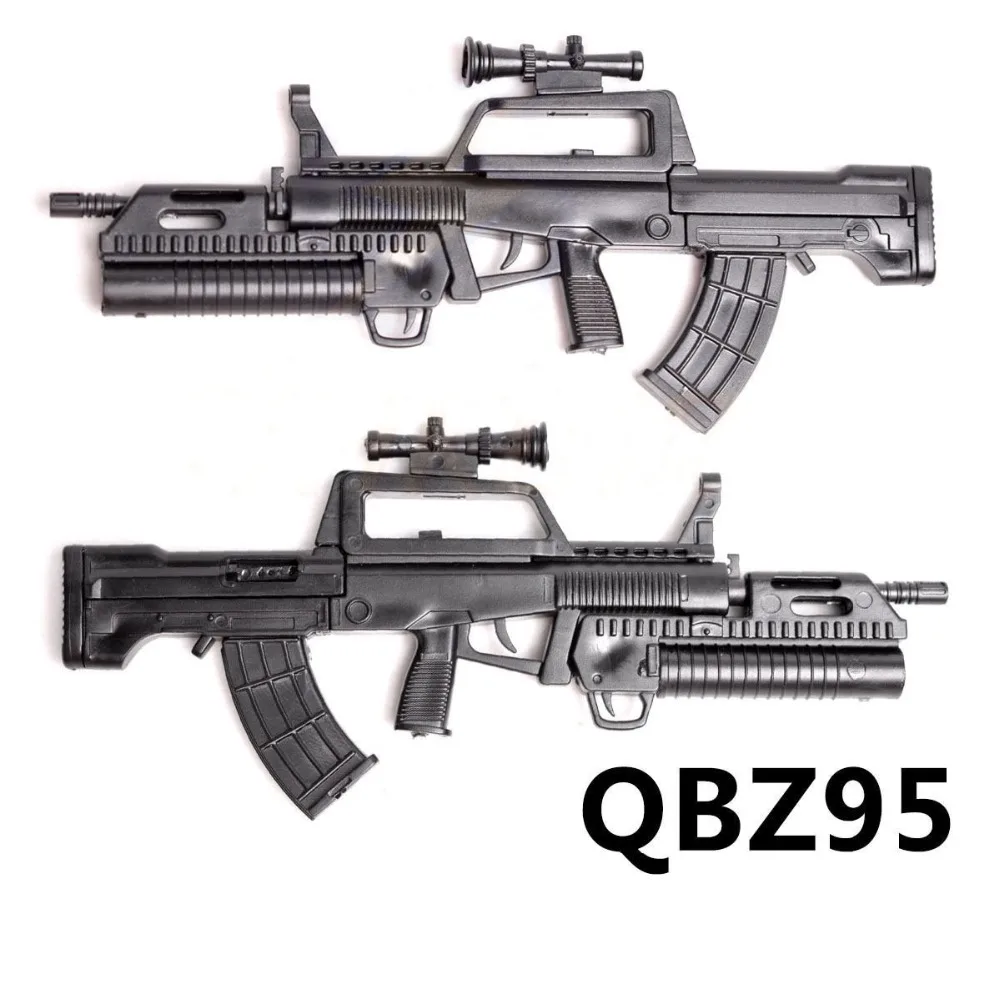 Автоматическая сборная винтовка QBZ95 модель оружия в сборе пластиковое оружие для