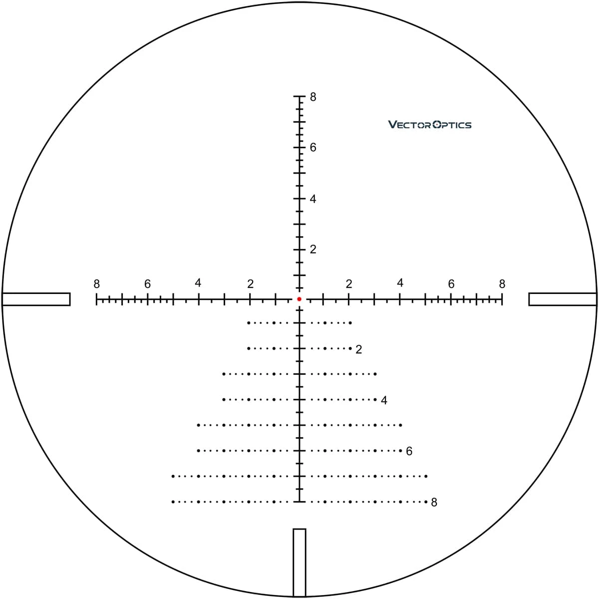 Тактический Оптический прицел Vector Optics Continental 4 24x50 SFP HD стекло 1/10 мил 30 мм трубка
