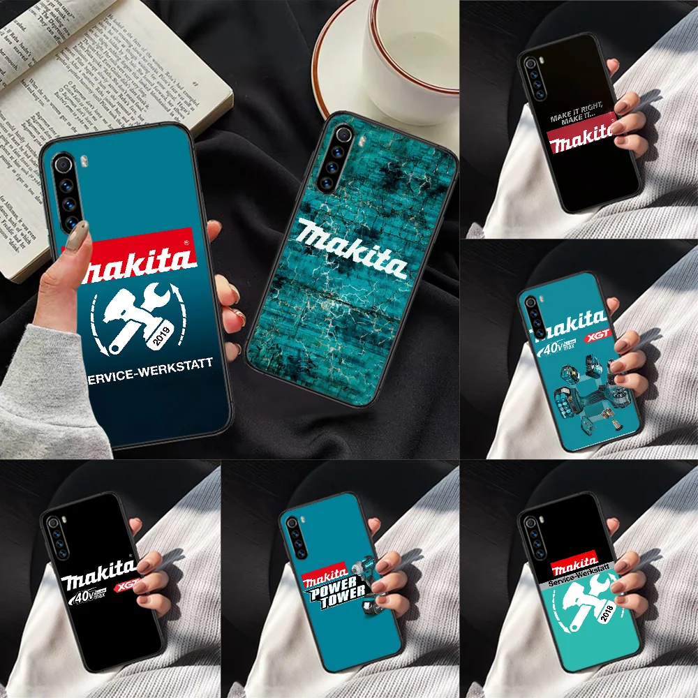 

Toolbox Makita Phone Case For XIAOMI Redmi Note 5 7 8 T 9 6A 7A 8A 9S K 20 30 Pro black Prime Pretty Bumper Silicone Cover