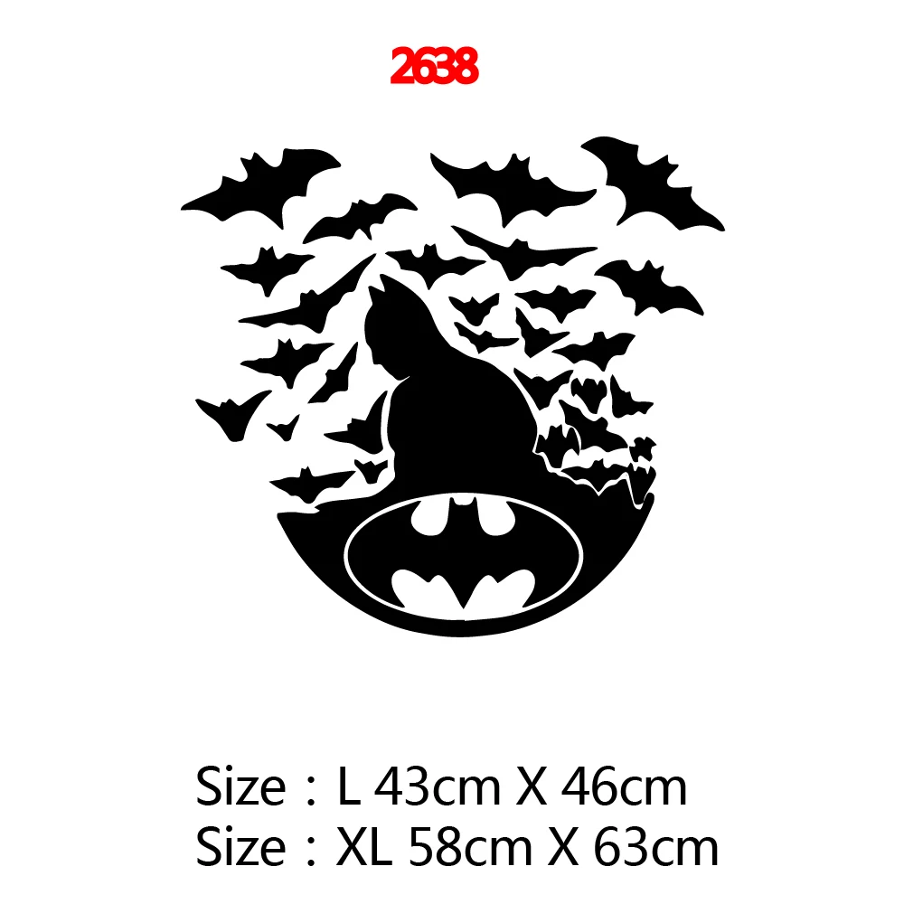 Классические виниловые наклейки с Бэтменом и супергероями настенные Стикеры для