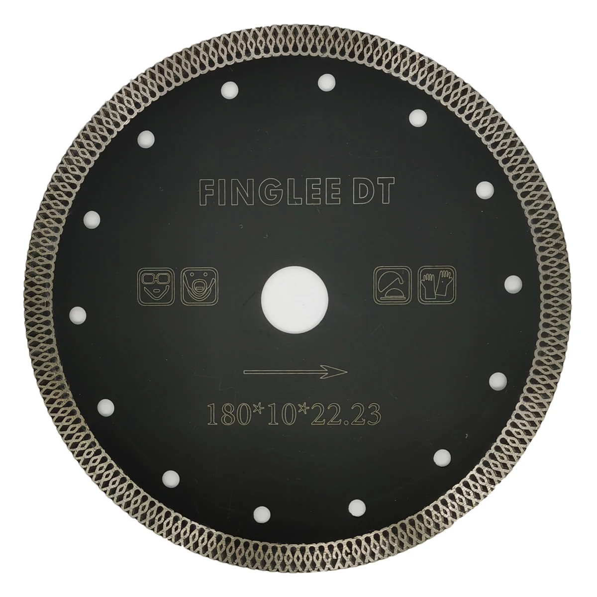FINGLEE 3.5/4/5/ 5"/7/9"Porcelain Tile Ceramic Diamond Cutting Blade Disc for Dry Saw Marble Cutter Super Thin  Stone images - 6