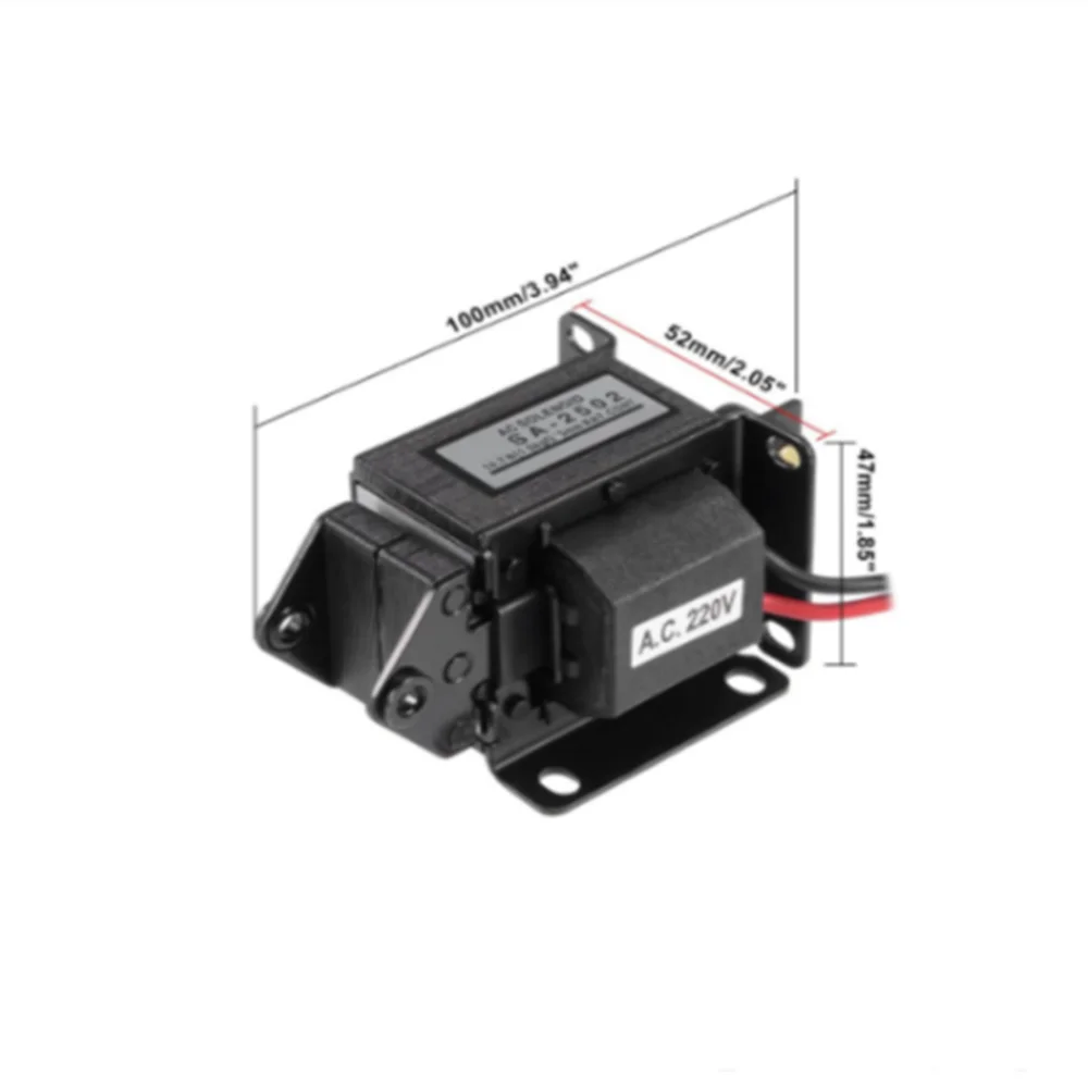 1 шт. SA-2502 подъем 5 кг ход 15 мм AC110V/AC 220 В/AC380V AC Тяговый Электромагнит | Обустройство