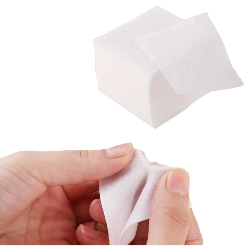 

1080 Pcs Makeup Cotton Transparent Storage Box Seal Cosmetic Paper Towel Cotton Pads Makeup Remover Manicure Wipe Tool