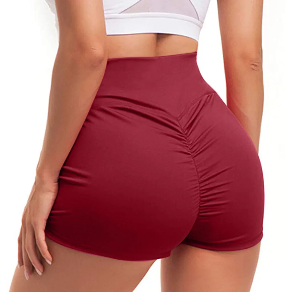 

Women Short Ladies Summer Casual Push Up Fitness Skinny Shorts Running Gym Stretch Sports Short Pants 2020 New