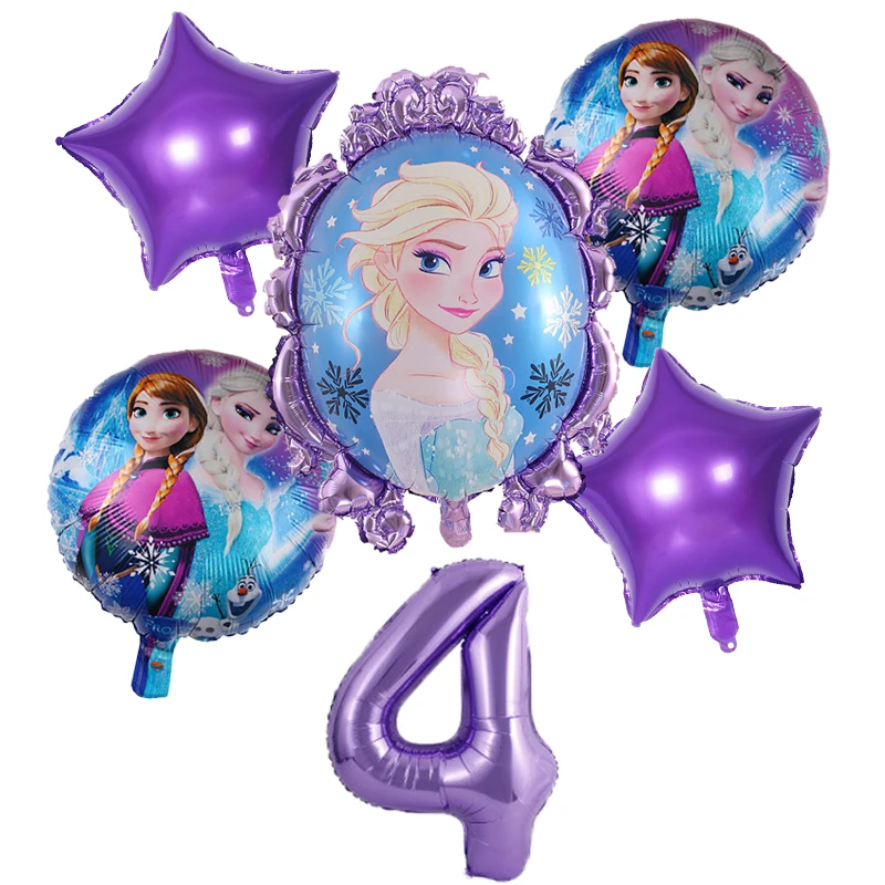

Disney Princess Frozen 2 Elsa Theme Party Disposable Tableware Set Plates cups Birthday Party Decorations Supplies Baby Shower