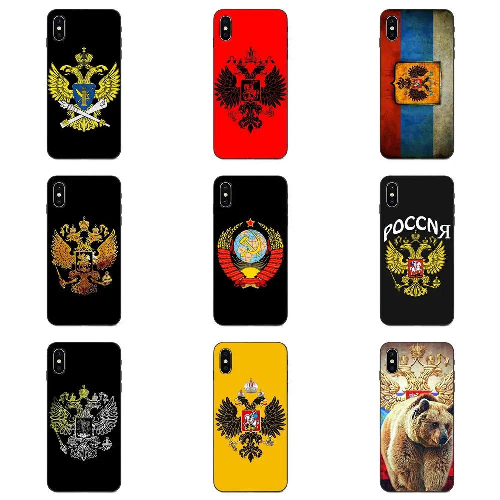 Мягкий для Xiaomi Redmi Note 2 3 4 4A 4X 5 5A 6 6A 7 Go Plus Pro S2 Y2 флаг Российской Федерации|Бамперы| |